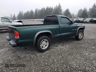 2002 Dodge Dakota with VIN 1B7FL16X92S710453, listed as a Copart auction lot 88047345 with 171,770 mi miles and Salvage Title. Bid and sale history available at carsss.com. Image 3.