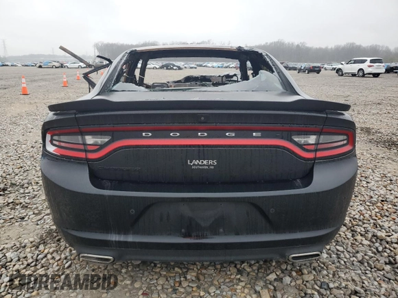 2019 Dodge Charger SXT with VIN 2C3CDXBG7KH732391, listed as a Copart auction lot 88853455 with Not Provided miles and Salvage Title. Bid and sale history available at carsss.com. Image 6.