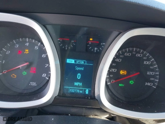 2013 Chevrolet Equinox LT with VIN 1GNALDEK0DZ100623, listed as a IAAI auction lot 41314989 with 132,778 mi miles. Bid and sale history available at carsss.com. Image 7.