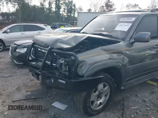 2001 Toyota Land Cruiser with VIN JTEHT05J012004269, listed as a IAAI auction lot 41037545 with 180,814 mi miles. Bid and sale history available at carsss.com. Image 6.