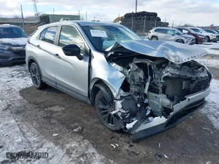 2022 Mitsubishi Eclipse Cross LE with VIN JA4ATVAA9NZ014332, listed as a IAAI auction lot 41277176 with 55,912 mi miles. Bid and sale history available at carsss.com. Image 1.