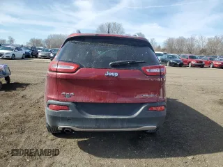 2015 Jeep Cherokee Limited with VIN 1C4PJMDB1FW736756, listed as a Copart auction lot 48815455 with 167,819 mi miles and Salvage Title. Bid and sale history available at DreamBid. Image 6.