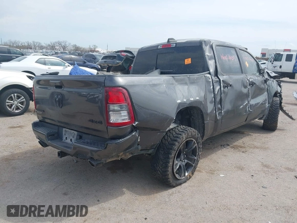 2020 Ram 1500 Big Horn с VIN 1C6SRFFT4LN184246, выставлен на аукционе IAAI как лот 41882310 с пробегом Не указан миль и . История ставок и продаж доступна на DreamBid. Изображение 4.
