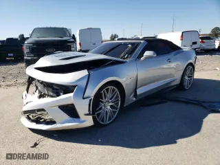 2017 Chevrolet Camaro 1SS with VIN 1G1FF3D77H0166005, listed as a Copart auction lot 89373005 with 0 mi miles and Salvage Title. Bid and sale history available at carsss.com. Image 1.