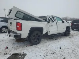 2019 GMC Sierra 1500 Limited SLE with VIN 2GTV2MEC1K1184351, listed as a Copart auction lot 41476205 with 0 mi miles and Clean Title. Bid and sale history available at carsss.com. Image 3.