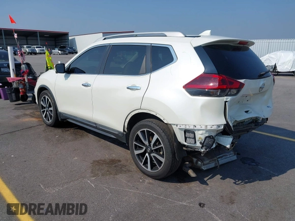 2020 Nissan Rogue S with VIN 5N1AT2MTXLC709092, listed as a IAAI auction lot 42396667 with 73,211 mi miles and . Bid and sale history available at DreamBid. Image 3.