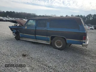 1985 GMC Suburban z VIN 1G5GC26M0FF525438, wystawiony jako Copart lot #47074415 z przebiegiem 5135 mil mil oraz Szkody całkowita. Historia ofert i sprzedaży dostępna na DreamBid. Obrazek 2.