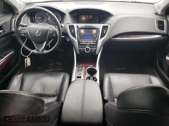 2015 Acura TLX V6 Tech with VIN 19UUB3F5XFA001483, listed as a Copart auction lot 42386515 with 135,582 mi miles and Salvage Title. Bid and sale history available at carsss.com. Image 8.