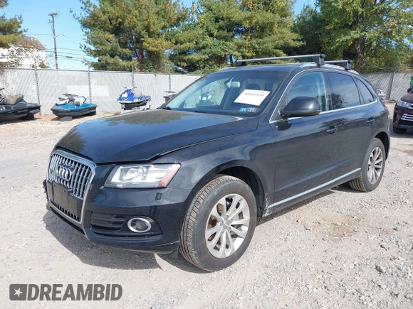 2014 Audi Q5 with VIN WA1CFBFP6EA044866, listed as a IAAI auction lot 40602539 with 99,143 mi miles and . Bid and sale history available at DreamBid. Image 19.