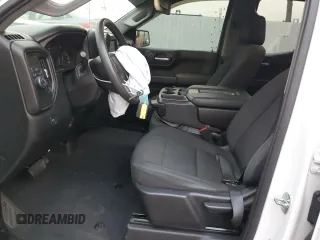 2021 Chevrolet Silverado 1500 Custom with VIN 1GCRWBEH9MZ122437, listed as a Copart auction lot 86158574 with 31,865 mi miles and Salvage Title. Bid and sale history available at DreamBid. Image 7.