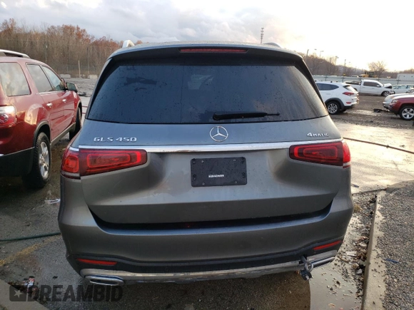 2023 Mercedes-Benz GLS 450 with VIN 4JGFF5KE0PA965651, listed as a Copart auction lot 76842593 with 2,538 mi miles and . Bid and sale history available at DreamBid. Image 6.