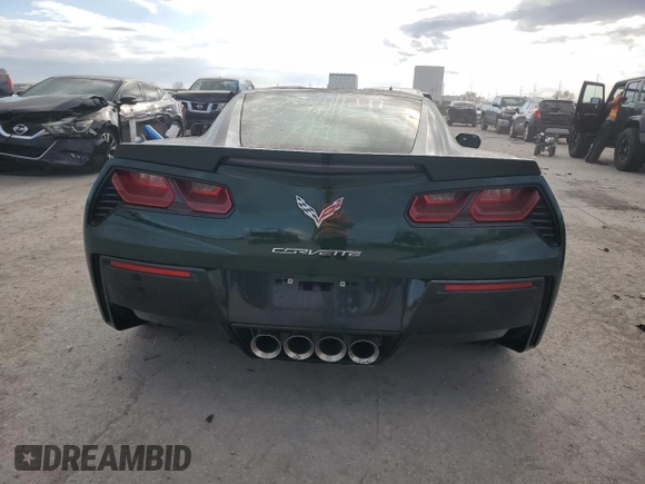 2014 Chevrolet Corvette 1LT with VIN 1G1YA2D78E5103009, listed as a Copart auction lot 43945745 with 120,811 mi miles and Salvage Title. Bid and sale history available at carsss.com. Image 6.