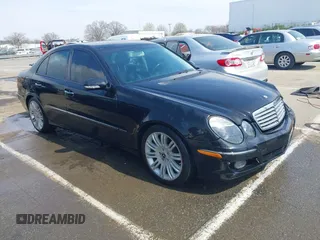 2008 Mercedes-Benz E-Class Luxury 3.5L with VIN WDBUF56XX8B264584, listed as a IAAI auction lot 41777477 with 144,428 mi miles. Bid and sale history available at carsss.com. Image 1.