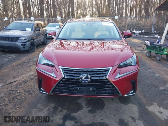 2021 Lexus NX 300h with VIN JTJGJRDZ1M2163515, listed as a IAAI auction lot 41553631 with 43,371 mi miles and . Bid and sale history available at DreamBid. Image 12.