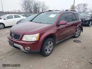 2007 Pontiac Torrent with VIN 2CKDL73F876027006, listed as a IAAI auction lot 41564454 with 185029 miles. Bid and sale history available at carsss.com. Image 17.