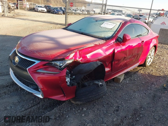 2015 Lexus RC 350 F Sport with VIN JTHSE5BC8F5001731, listed as a IAAI auction lot 41894264 with 66,984 mi miles and . Bid and sale history available at DreamBid. Image 17.