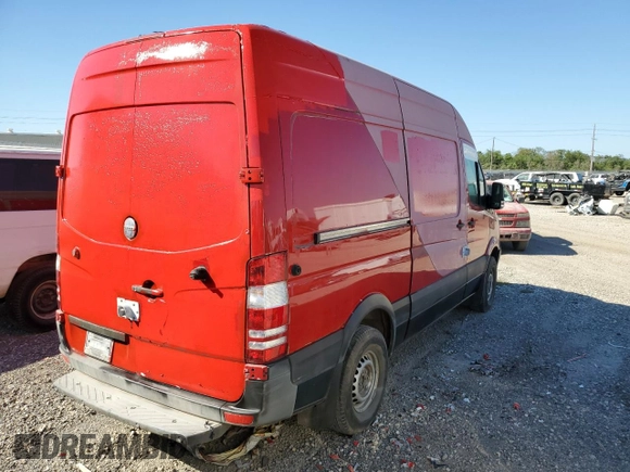 2014 Freightliner Sprinter with VIN WDYPE7DC4E5940474, listed as a Copart auction lot 66700124 with Not Provided miles and Clean Title. Bid and sale history available at DreamBid. Image 3.