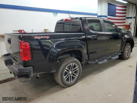 2019 Chevrolet Colorado 4WD LT with VIN 1GCGTCEN5K1186529, listed as a Copart auction lot 45798945 with 45,382 mi miles and Clean Title. Bid and sale history available at carsss.com. Image 3.