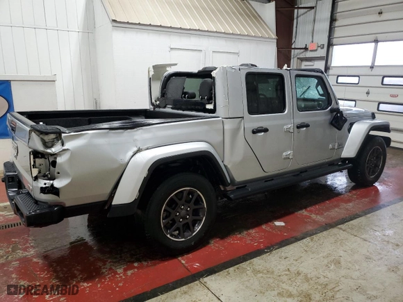 2023 Jeep Gladiator Overland with VIN 1C6HJTFG1PL528801, listed as a Copart auction lot 50968205 with 43,293 mi miles and Non Repairable. Bid and sale history available at carsss.com. Image 3.