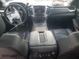 2018 Chevrolet Tahoe Premier with VIN 1GNSCCKJ5JR354222, listed as a Copart auction lot 63636604 with 0 mi miles and Salvage Title. Bid and sale history available at carsss.com. Image 8.