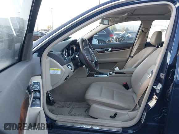 2013 Mercedes-Benz C 250 Sport with VIN WDDGF4HB6DR269976, listed as a IAAI auction lot 41841885 with 83,778 mi miles and . Bid and sale history available at carsss.com. Image 5.