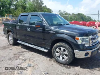 2014 Ford F-150 XL with VIN 1FTFW1CFXEKF90363, listed as a IAAI auction lot 42066354 with 215,991 mi miles. Bid and sale history available at carsss.com. Image 1.