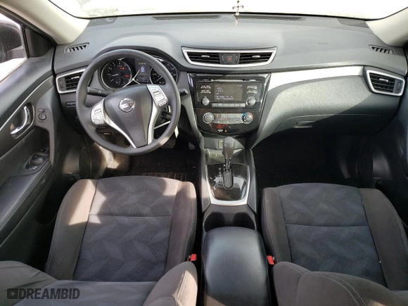 2015 Nissan Rogue SV with VIN KNMAT2MV4FP581998, listed as a Copart auction lot 50576705 with 138,517 mi miles and Salvage Title. Bid and sale history available at carsss.com. Image 8.