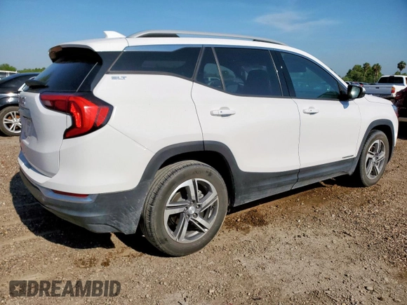 2021 GMC Terrain SLT z VIN 3GKALPEV0ML384335, wystawiony jako Copart lot #56004725 z przebiegiem 33 771 mil mil oraz Szkoda całkowita • Salvage title. Historia ofert i sprzedaży dostępna na DreamBid. Obrazek 3.