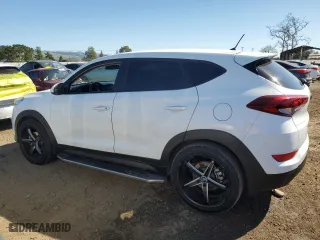 2018 Hyundai Tucson SE with VIN KM8J23A40JU835541, listed as a Copart auction lot 47139315 with 56,304 mi miles and Salvage Title. Bid and sale history available at carsss.com. Image 2.