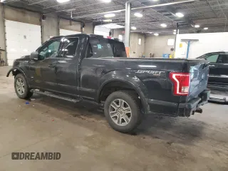 2015 Ford F-150 XLT with VIN 1FTEX1EP7FKF05432, listed as a Copart auction lot 60664805 with 165,509 mi miles and Salvage title. Bid and sale history available at DreamBid. Image 2.