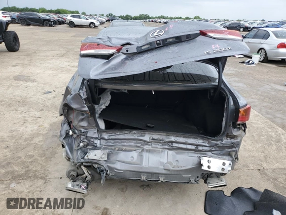 2017 Lexus IS 200t with VIN JTHBA1D24H5050310, listed as a Copart auction lot 55389705 with 79,269 mi miles and Salvage title. Bid and sale history available at DreamBid. Image 6.