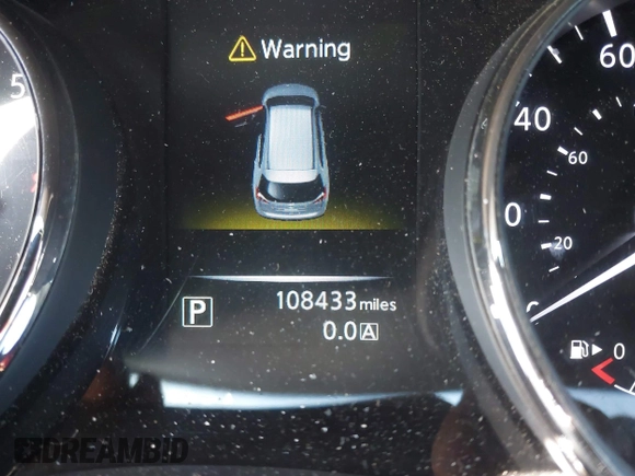 2016 Nissan Rogue SV with VIN KNMAT2MV9GP726986, listed as a IAAI auction lot 42064003 with 108,433 mi miles. Bid and sale history available at carsss.com. Image 15.