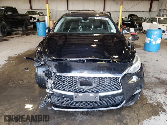 2018 Infiniti QX30 Premium with VIN SJKCH5CP8JA041948, listed as a Copart auction lot 53582513 with 56,915 mi miles and Salvage title. Bid and sale history available at DreamBid. Image 5.
