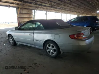 2002 Toyota Solara SE with VIN 2T1FF28PX2C580985, listed as a Copart auction lot 83092354 with 264,668 mi miles and Salvage Title. Bid and sale history available at DreamBid. Image 2.