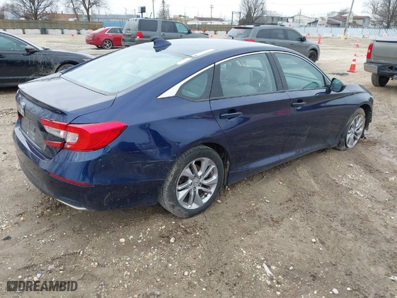 2018 Honda Accord Sedan LX 1.5T with VIN 1HGCV1F18JA042031, listed as a IAAI auction lot 41828316 with 130,864 mi miles. Bid and sale history available at carsss.com. Image 4.