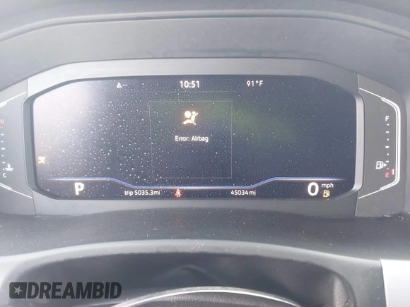 2022 Volkswagen Atlas SE with VIN 1V2WE2CA1NC217119, listed as a IAAI auction lot 42251488 with 45,034 mi miles and . Bid and sale history available at DreamBid. Image 7.