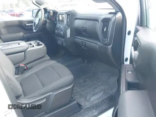 2022 Chevrolet Silverado 1500 Custom with VIN 1GCPDBEKXNZ599159, listed as a IAAI auction lot 41136493 with 23,412 mi miles. Bid and sale history available at carsss.com. Image 5.
