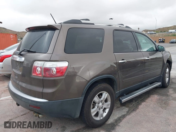 2011 GMC Acadia SL with VIN 1GKKRNED8BJ187254, listed as a IAAI auction lot 41785901 with 126,310 mi miles and . Bid and sale history available at carsss.com. Image 4.