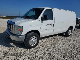 2012 Ford Econoline Cargo Commercial with VIN 1FTNE2EL9CDA11355, listed as a Copart auction lot 75163783 with 172,584 mi miles and Clean Title. Bid and sale history available at carsss.com. Image 1.
