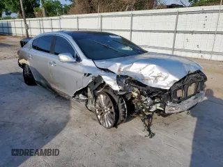 2015 Kia K900 Luxury with VIN KNALW4D43F6021024, listed as a Copart auction lot 58592235 with Not provided miles and Non repairable. Bid and sale history available at DreamBid. Image 4.