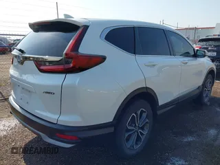 2022 Honda CR-V EX with VIN 7FARW2H56NE050335, listed as a IAAI auction lot 41932213 with 50,849 mi miles and . Bid and sale history available at carsss.com. Image 4.