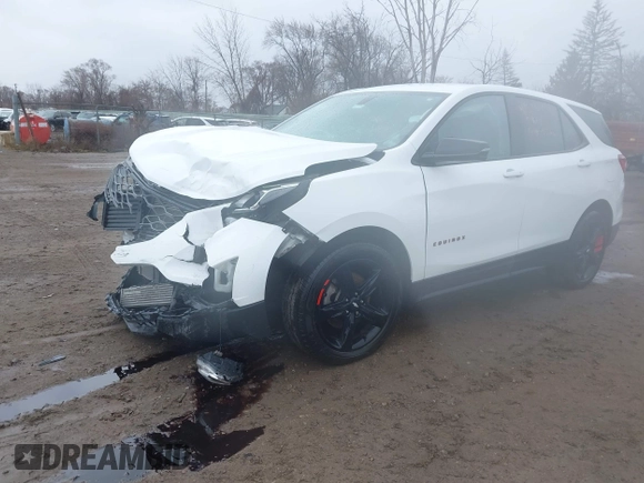 2019 Chevrolet Equinox LT with VIN 2GNAXLEX6K6156343, listed as a IAAI auction lot 41835357 with 80,370 mi miles and . Bid and sale history available at DreamBid. Image 2.