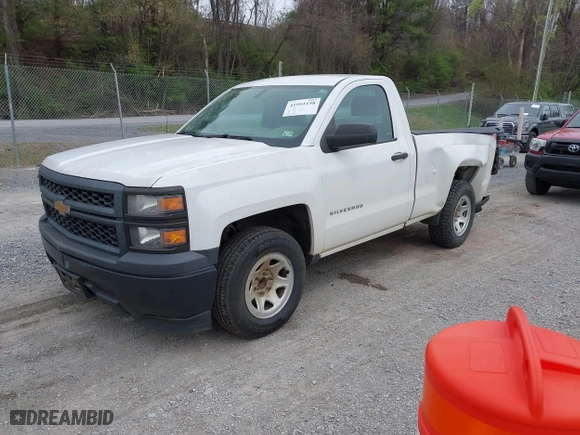 2014 Chevrolet Silverado 1500 Work Truck with VIN 1GCNCPEH4EZ399812, listed as a IAAI auction lot 41951158 with 145,771 mi miles. Bid and sale history available at carsss.com. Image 2.