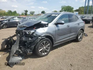 2022 Buick Encore GX Essence with VIN KL4MMGSL3NB011134, listed as a Copart auction lot 57134005 with 88,021 mi miles and Salvage title. Bid and sale history available at DreamBid. Image 1.