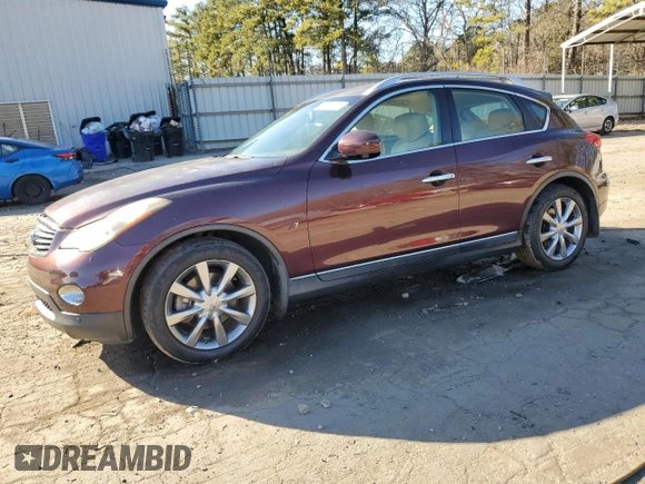2014 Infiniti QX50 Journey with VIN JN1BJ0HP0EM210222, listed as a Copart auction lot 42376295 with 133,068 mi miles and Salvage Title. Bid and sale history available at carsss.com. Image 1.