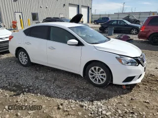 2019 Nissan Sentra SV with VIN 3N1AB7AP6KY241883, listed as a Copart auction lot 49120605 with 101,153 mi miles and Non Repairable. Bid and sale history available at DreamBid. Image 4.