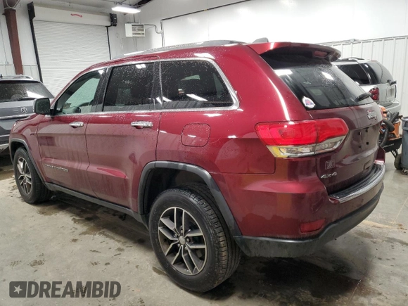 2018 Jeep Grand Cherokee Limited with VIN 1C4RJFBG0JC304298, listed as a Copart auction lot 57726305 with 145,944 mi miles and Salvage title. Bid and sale history available at DreamBid. Image 2.