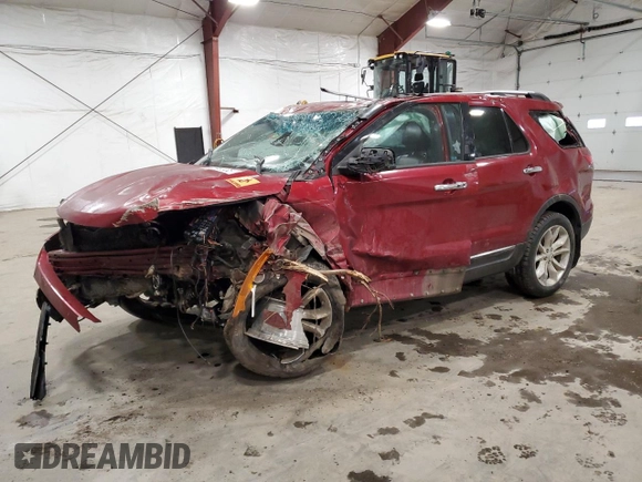 2013 Ford Explorer Limited z VIN 1FM5K8F87DGA24185, wystawiony jako Copart lot #53312335 z przebiegiem Nie podano mil oraz Szkoda całkowita • Salvage title. Historia ofert i sprzedaży dostępna na DreamBid. Obrazek 1.