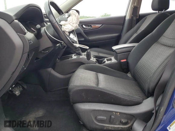 2017 Nissan Rogue SV z VIN JN8AT2MT6HW142006, wystawiony jako Copart lot #54361505 z przebiegiem 67 541 mil mil oraz Szkody całkowita. Historia ofert i sprzedaży dostępna na DreamBid. Obrazek 7.