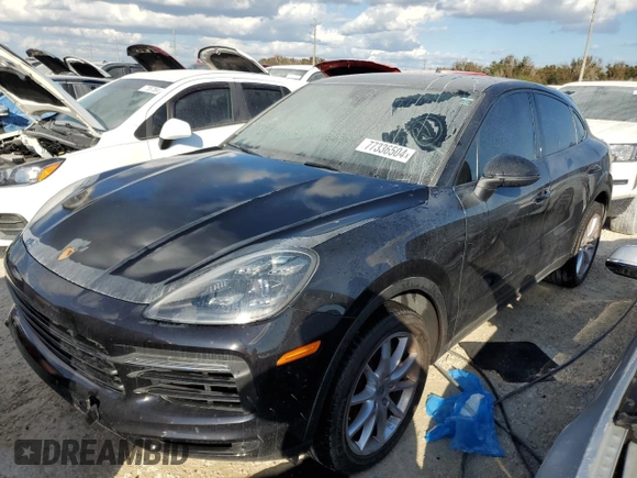2021 Porsche Cayenne with VIN WP1BA2AY1MDA42096, listed as a Copart auction lot 77336504 with Not provided miles and Non repairable. Bid and sale history available at DreamBid. Image 1.